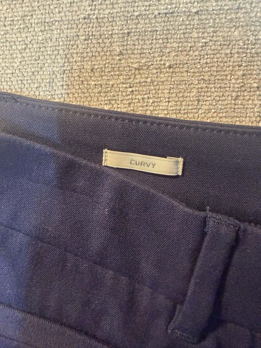 Talbots Curvy Fit Navy Blue Dress Pants - Picture 6 of 8